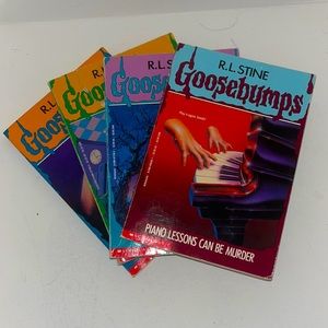 Goosebumps 4 book bundle